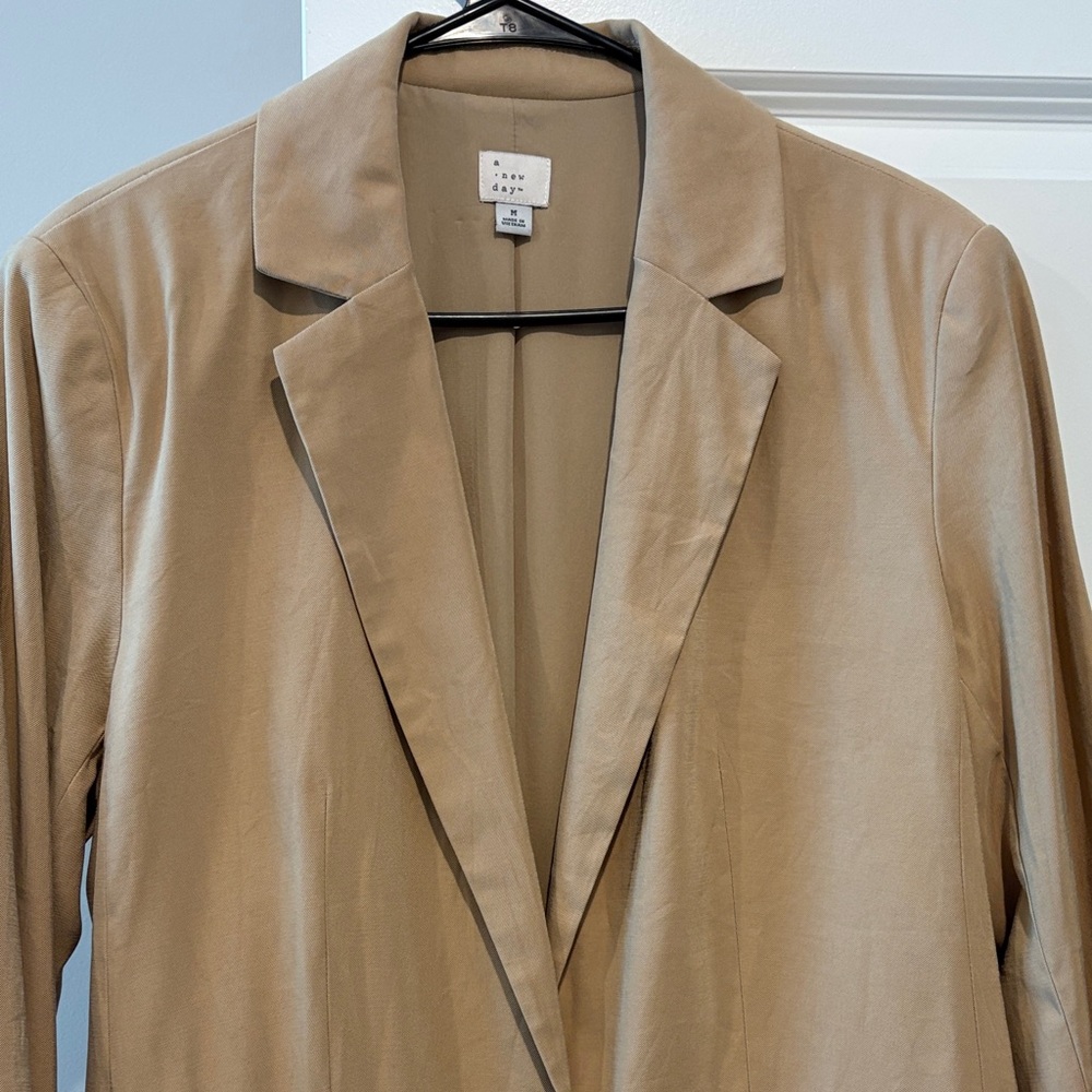 A New Day Tan Blazer - Picture 3 of 5